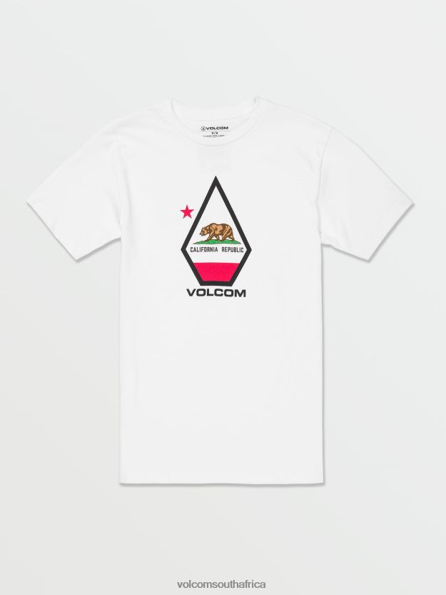 z0zr0897_white_men_california_short_sleeve_tee_volcom_clothing.jpg Z0ZR0897 White Men California Short Sleeve Tee Volcom Clothing - Image 1