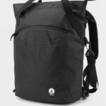 Z0ZR08980 Black Women Day Trip Poly Backpack Volcom Accessories