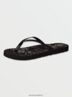 Z0ZR08985 Black Out Women Color Me Spring Sandal Volcom Footwear - Image 2