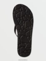 Z0ZR08985 Black Out Women Color Me Spring Sandal Volcom Footwear - Image 6