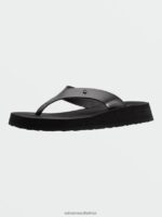 Z0ZR08987 Black Women Not Ur Moms Platform Sandals Volcom Footwear - Image 3