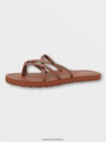 Z0ZR08988 Cognac Women New School II Sandals Volcom Footwear - Image 7