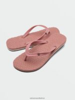 Z0ZR08989 Rosewood Women Eco Concourse Sandals Volcom Footwear