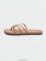 Z0ZR08991 Natural Women New School II Sandals Volcom Footwear - Image 5