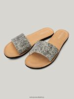 Z0ZR08992 Snake Women Simple Slide Sandal Volcom Footwear