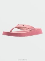 Z0ZR08993 Desert Pink Women Not Ur Moms Platform Sandals Volcom Footwear - Image 3