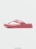 Z0ZR08993 Desert Pink Women Not Ur Moms Platform Sandals Volcom Footwear - Image 6