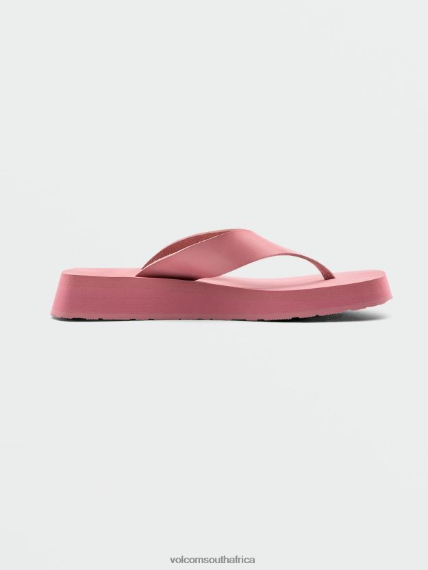 Z0ZR08993 Desert Pink Women Not Ur Moms Platform Sandals Volcom Footwear - Image 7