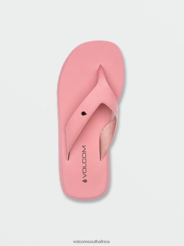 Z0ZR08993 Desert Pink Women Not Ur Moms Platform Sandals Volcom Footwear - Image 9