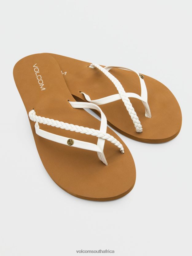 z0zr08995_white_women_thrills_ii_sandals_volcom_footwear.jpg Z0ZR08995 White Women Thrills II Sandals Volcom Footwear - Image 1