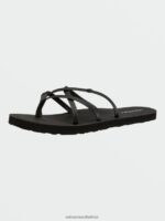 Z0ZR08996 Black Out Women New School II Sandals Volcom Footwear - Image 6