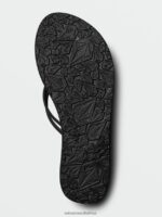 Z0ZR08997 Black Out Women Forever And Ever II Sandals Volcom Footwear - Image 2