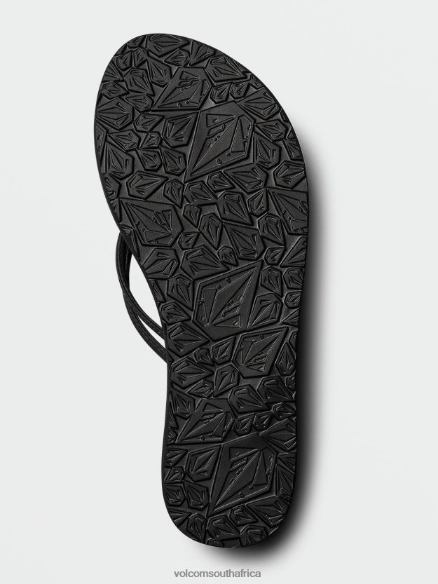 Z0ZR08997 Black Out Women Forever And Ever II Sandals Volcom Footwear - Image 2