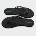 Z0ZR08997 Black Out Women Forever And Ever II Sandals Volcom Footwear