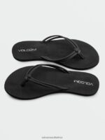 Z0ZR08997 Black Out Women Forever And Ever II Sandals Volcom Footwear