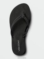 Z0ZR08997 Black Out Women Forever And Ever II Sandals Volcom Footwear - Image 5