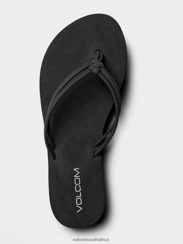 Z0ZR08997 Black Out Women Forever And Ever II Sandals Volcom Footwear - Image 5