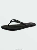 Z0ZR08997 Black Out Women Forever And Ever II Sandals Volcom Footwear - Image 6