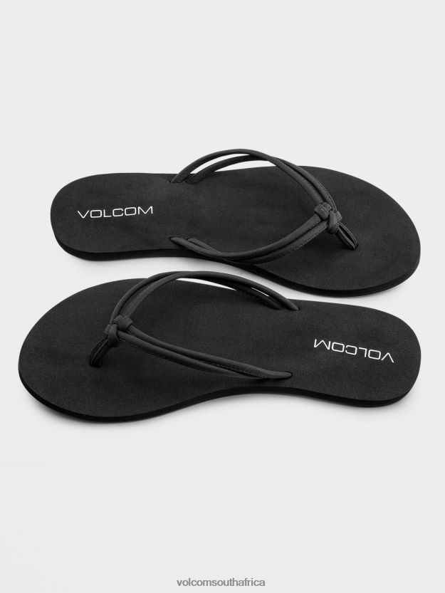 Z0ZR08997 Black Out Women Forever And Ever II Sandals Volcom Footwear - Image 1