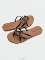 Z0ZR08998 Black Women New School II Sandals Volcom Footwear
