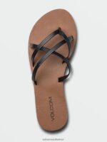 Z0ZR08998 Black Women New School II Sandals Volcom Footwear - Image 5