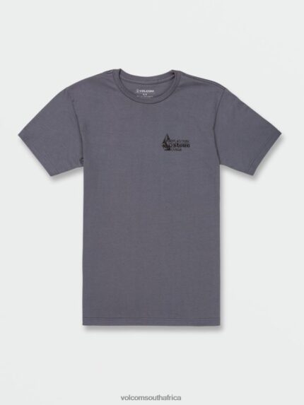Z0ZR0899 Dark Slate Men Utah Short Sleeve Tee Volcom Clothing